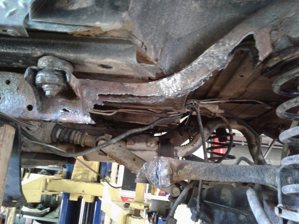 TJ Frame Repair!!! – What The Jeep
